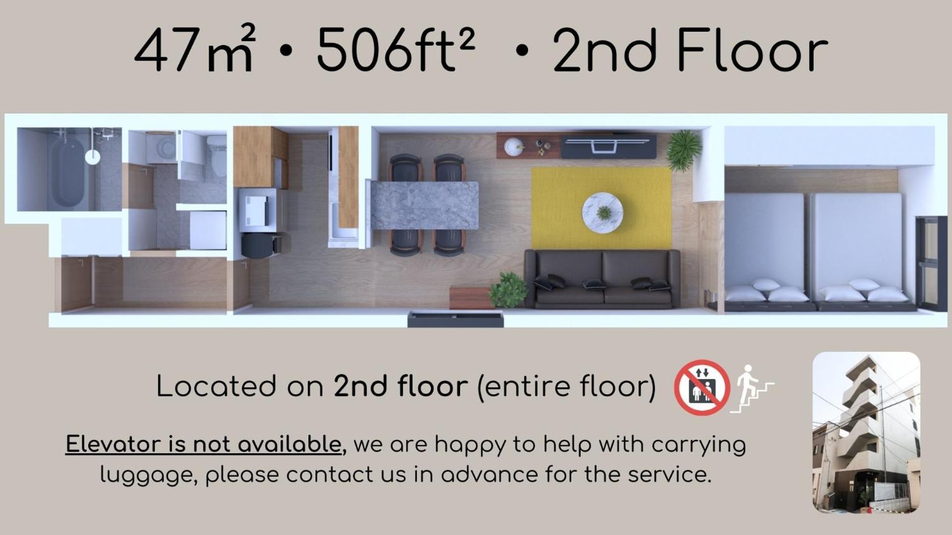 Seirai Asakusa Vacation - 3 Minutes From Station Apartamento *