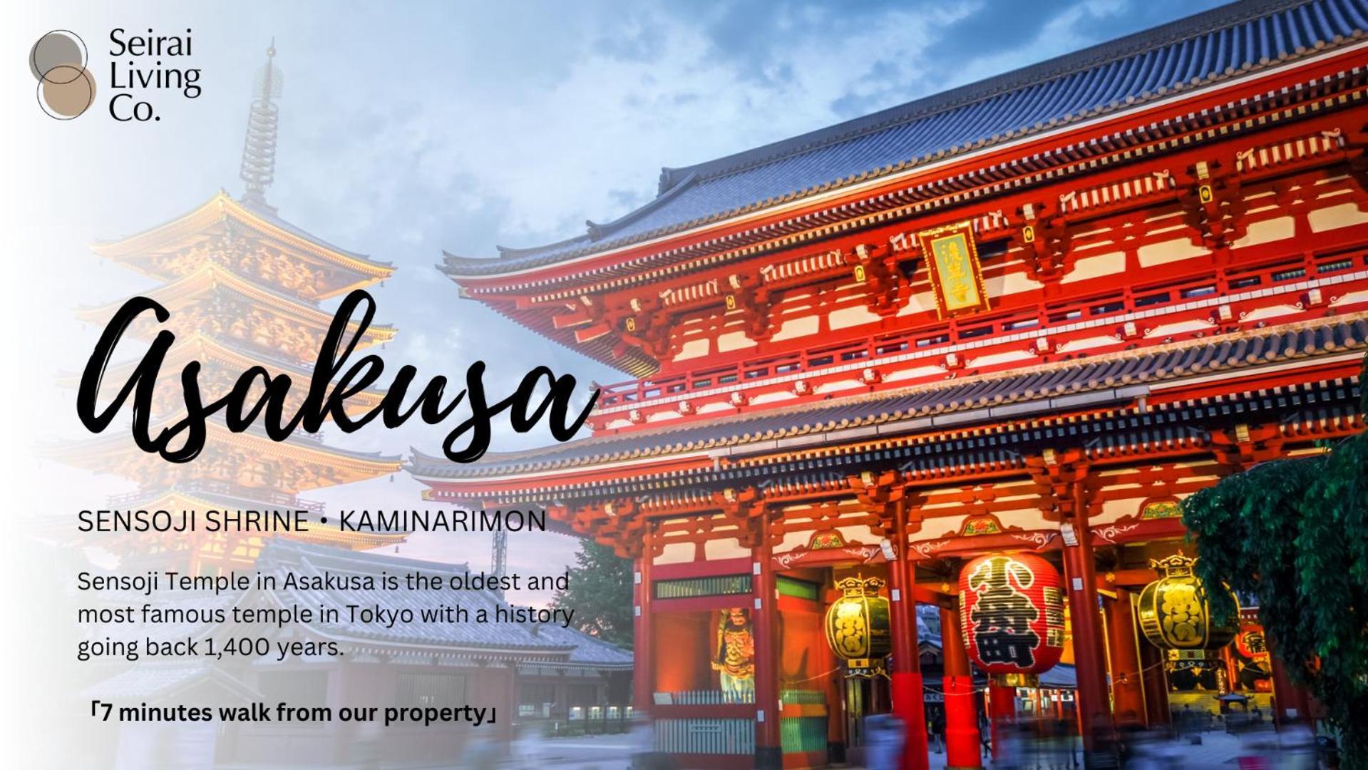 Apartamento Seirai Asakusa Vacation - 3 Minutes From Station Tokio